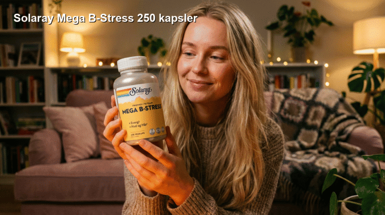 Optimer din stresshåndtering med Solaray Mega B-Stress for øget energi og velvære.
